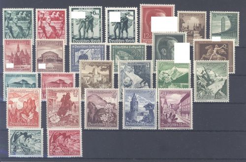 Dt. Reich Michel Nummer 660-85, Jahrgang 1938 **/*