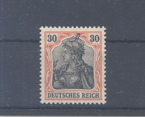 Dt. Reich Michel Nummer 89 I x, 30 Pfg. Freimarke 1905 **