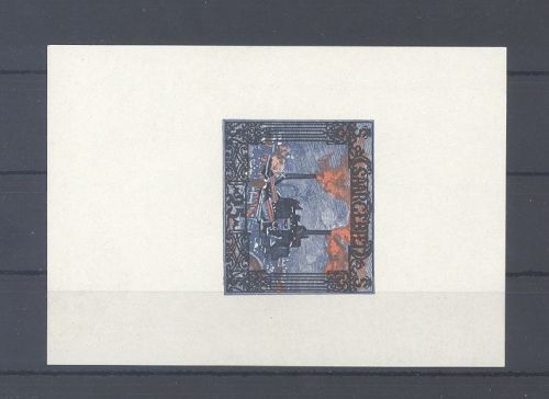 Saargebiet Michel Nummer 69, 25 Mark Freimarke 1921 * wohl Probedruck