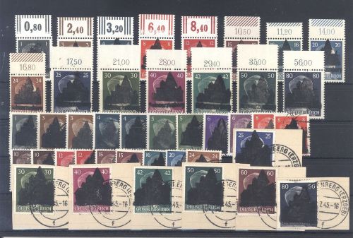 SBZ Schwarzenberg, umfangreicher Posten auf Steckkarte