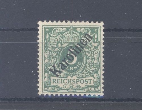Dt. Kolonien Karolinen Michel Nummer 2 I, 5 Pfg. 1899 ungebraucht *