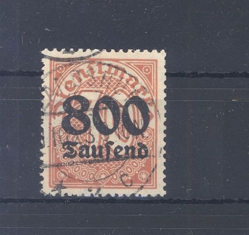 Dt. Reich Dienst Michel Nummer 95 Y, 800 Tsd. gestempelt, geprüft