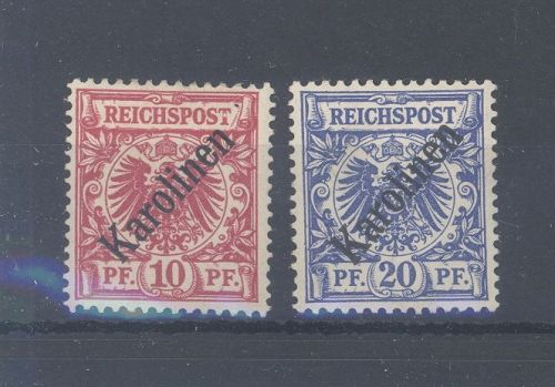 Dt. Kolonien Karolinen Michel Nummer 3-4 I ungebraucht *