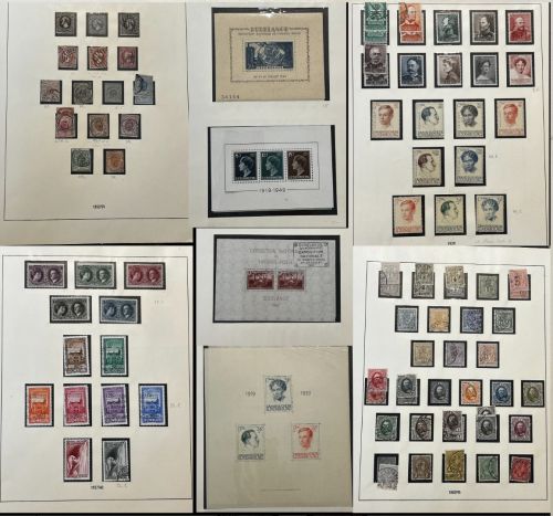 Luxemburg 1852-1969, Sammlung **/*/°, ME 10.750 Euro