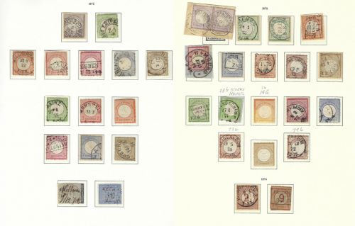 DR 1872-74, Brustschilde komplett °/*/∆, ME ca. 5.300€