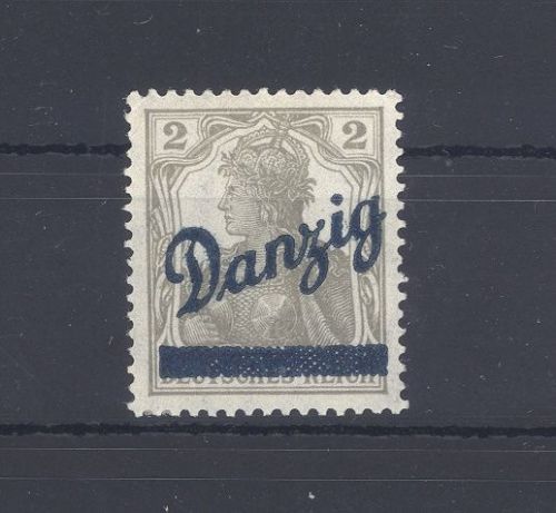 Danzig Michel Nummer 32, 2 Pfg. Innendienst ungebraucht *, geprüft