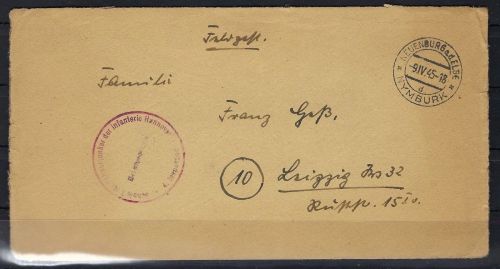 Späte FP ab Nauenburg-Nymburg 9.4.45, Schule Fahnenjunker Infanterie (29