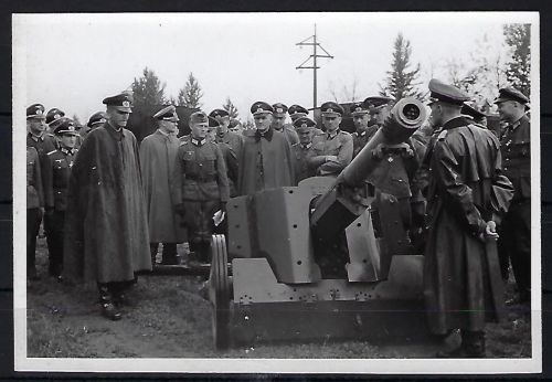 Original Foto Generalleutnant A. Schmidt, Chef des Stabes 6. Armee (61