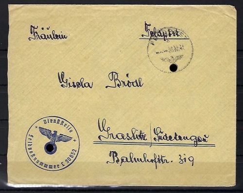 Feldpost IV. Fliegerkorps Luftflotte 4, Kampfgeschwader 27 Boelcke (74