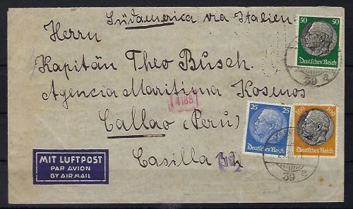 Motorschiff Friesland 1941, n. Beginn des 2. WK in Peru selbstversenk(79t