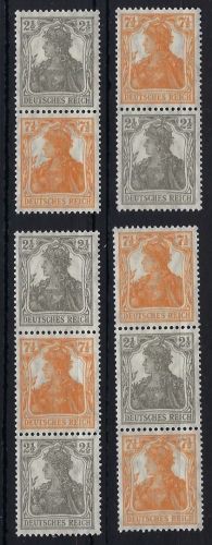 DR Germania ZD´s S 11a - S14 a ** kpl. Garnitur, je gep. Infla Berlin