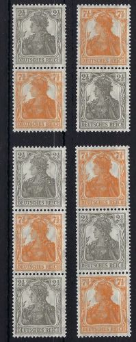 DR Germania ZD´s S 11a - S14 a ** kpl. Garnitur, je gep. Infla Berlin