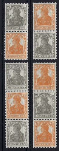 DR Germania ZD´s S 11a - S14 a ** kpl. Garnitur, je gep. Infla Berlin