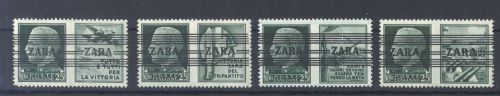 Dt. Bes. 2. WK Zara Michel Nummer 35 1-4, 25. C. Freimarke 1943 **