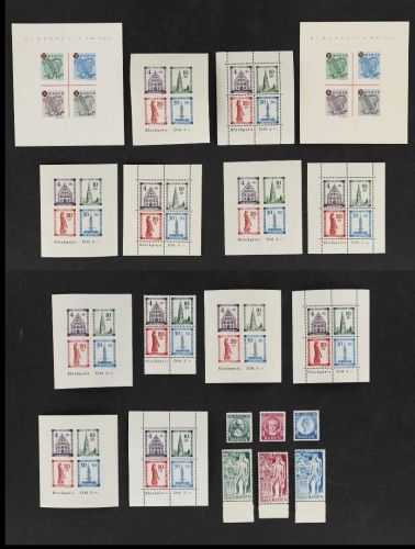 Französische Zone ** Partie in guter Qualität, teilweise mehrfach