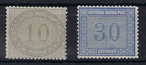 DR Innendienst, Mi 12-13 ungebr. mit Originalgummierung