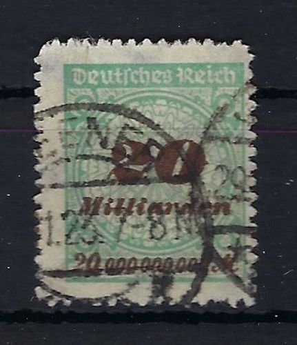 DR Mi 330 B P °, gepr. Infla Berlin