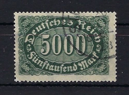 DR Mi 256 b DD °, geprüft Infla Berlin / Dr. Hochstädter BPP