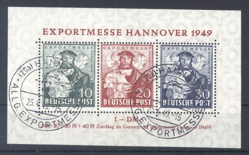 Bizone Block 1, Exportmesse 1949 mit SST