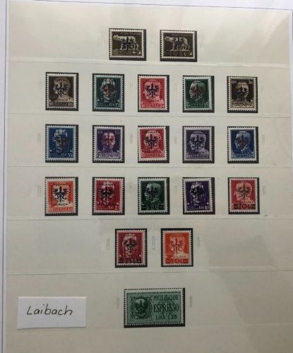 Laibach komplett **, jede Marke einwandfrei geprüft Brunel