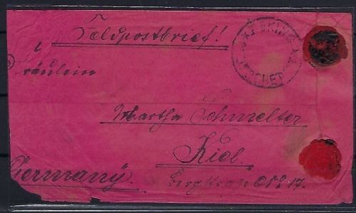 DAP China FP im Boxeraufstand mit Peking Stpl. ohne Datum (Weichholz)