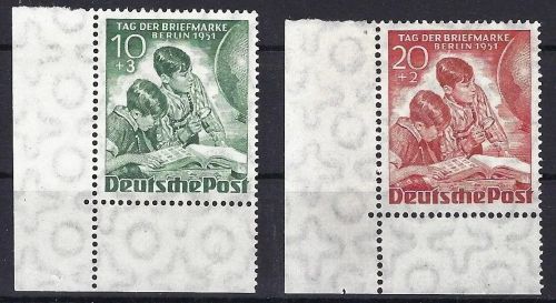 Berlin Mi 80-81** Eckrand UL einwandfrei, geprüft Schlegel BPP