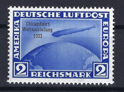 DR Chicagofahrt 1933, Mi 497 ** in Luxus Qualität
