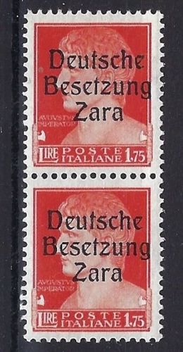 D. Bes. Zara Mi 11 I ** senk. Paar, einwandfrei gep. Brunel BPP