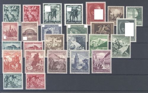 Dt. Reich Michel Nummer 660-85, Jahrgang 1938 **