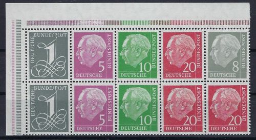 Bund H-Blatt 8 YII RLV I ** MHB- ER OL ungefaltet