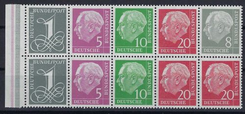 Bund H-Blatt 8YII RLV I ** ungefaltet