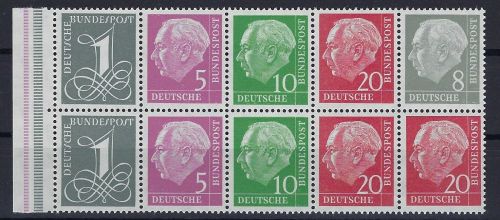 Bund H-Blatt 8 YII RLV II ** ungefaltet