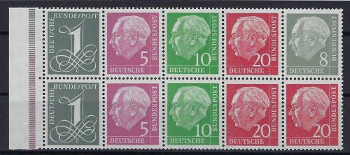 Bund H-Blatt 8 YII RLV III** gep. Schlegel BPP, ungefaltet