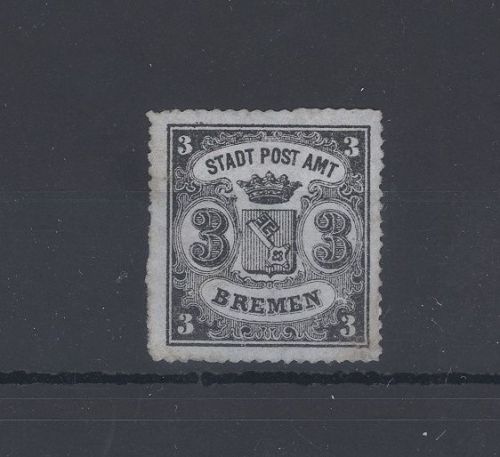 Bremen Michel Nummer 6x, 3 Grote Freimarke 1864 ungebraucht (*)