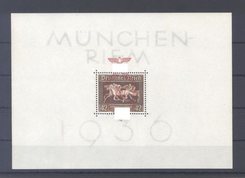 Dt. Reich Block 10, München Riem 1937 **