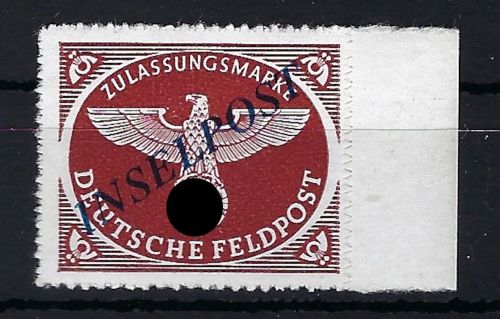 DR Feldpost / Inselpost Mi 10 BbI ** in einwandfreier Qualität