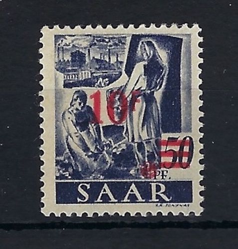Saar Mi 235 Z I ** mehrfach signiert Dr. Dub