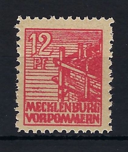 M. Vorpommern Mi 39 zb ** einwandfrei, gep. Thom BPP