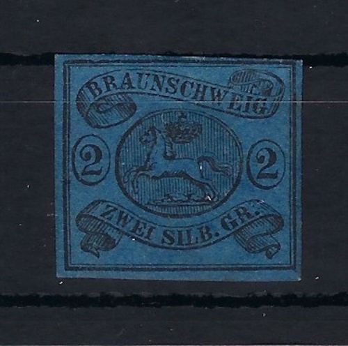 Braunschweig Mi 7 a * mit sauberem Erstfalz, vollrandig, ME 400€