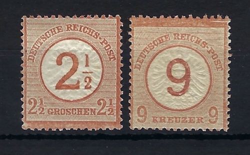 DR Brustschilde, Mi 29-30 * mit Originalgummi, einwandfrei, ME 170€