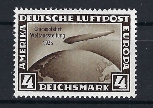 C) DR Chicagofahrt, Mi 498 **, einwandfrei