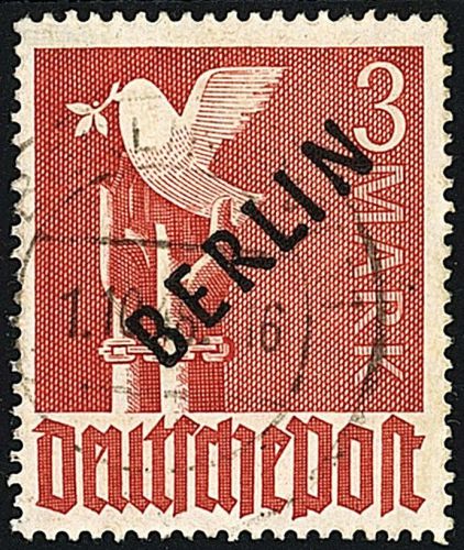 Berlin Mi 19 sauber gest. in Luxusqualität gep. Schlegel BPP, ME 700€