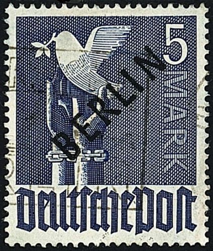 Berlin Mi 20 sauber gest. in Luxusqualität gep. Schlegel BPP, ME 750€