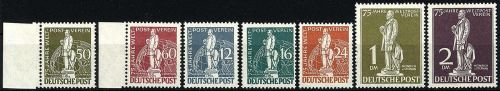 Berlin Mi 35-41 **, tiefste gepr. Schlegel BPP, ME 770€