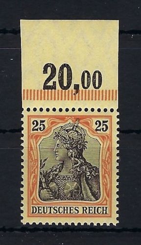 DR Germania Mi 88 I P OR ** gepr. Jäschke, einwandfreie Qualität (CC