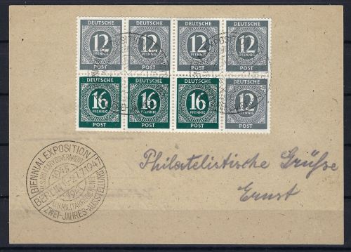 Kontrollrat I, H-Blatt 123, mit SoSt Biennale Exposition Berlin (CC