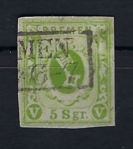 Bremen Mi 4 a °, mit Einschränkung, ME 380€