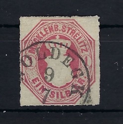 Mecklenburg-Strelitz Mi 4 in einwandfreier Qualität, ME 240€