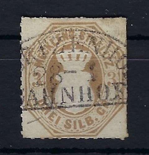 Mecklenburg-Schwerin Mi 6 °, sag. Richter, ME 1.600 €, mit Mängel