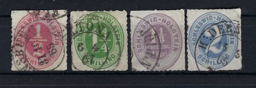 Schleswig-Holstein Mi 8 - 11 ° einwandfrei, ME 535 €